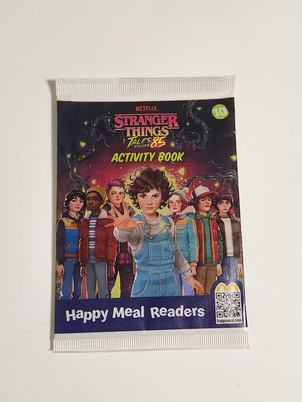 Stranger Things Tales From '85 Activity Book #10 Mcdonalds Toy